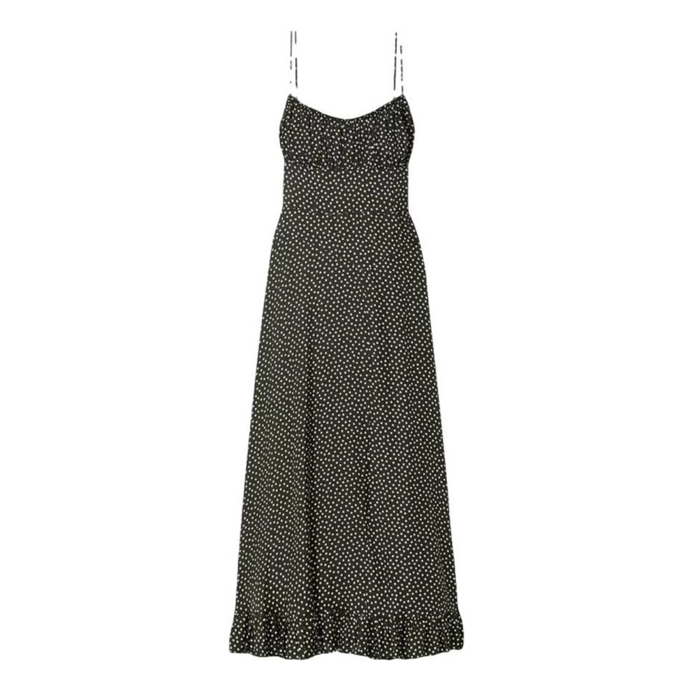 Doen Rosaria Black Polka Dot Dress